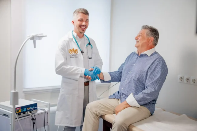A vesekő kezelése a Lotusz Medical Centerben.