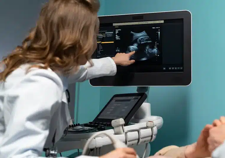Ultrahangvizsgálat a Lotusz Medical Centerben.