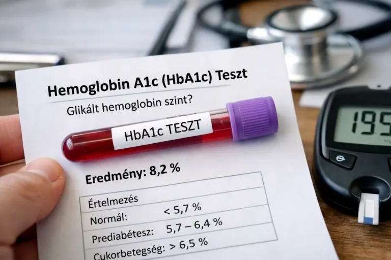 HbA1c laborvizsgálat a Lotusz Medical Centerben Budapesten.