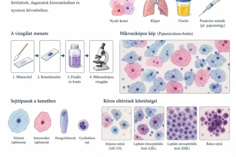 Nőgyógyászati citológia vizsgálat a Lotusz Medical Centerben.